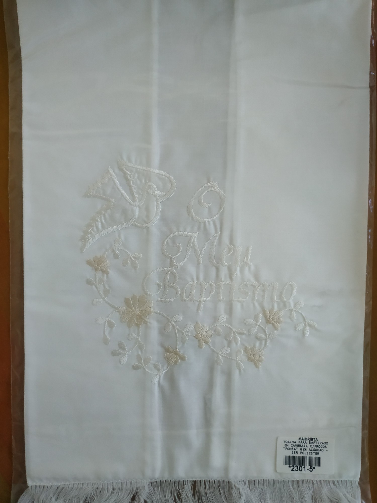Toalha Batismo - CTB007